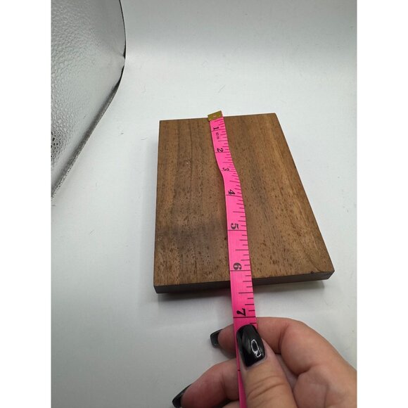 Serenity Prayer Wall Plaque With Gold Praying Hands On Wooden Base - Picture 6 of 7